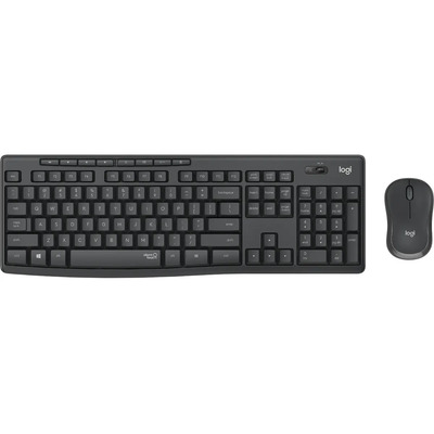 Combo Logitech MK295 Teclado y mouse inalámbrico color negro | Envío gratis