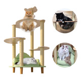 Torre De Árbol Rascador Para Gatos Con Sofá Para Gatos 