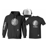 Kit Sudadera + Playera + Gorra Pittsburgh Steelers Silver