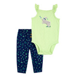 Carter´s Set 2 Piezas Body Musculosa Pantalon 1p004010