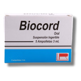 Biocord Lisados Bacterianos (genérico De Pulmonarom) 5 Amps