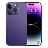 Teléfonos Inteligentes Android Baratos I14 Pro Max 4g De 6.82 En Ram 3gb Y Rom 64gb Morado