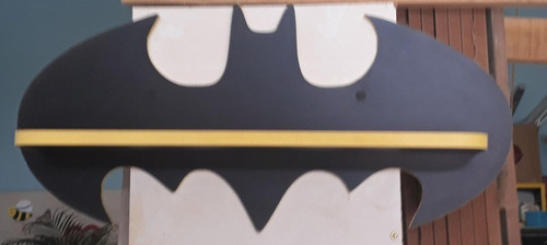 Prateleira Batman  Infantil Prateleira 15cm De Profundidade