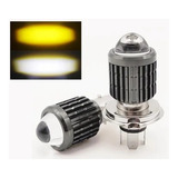 Ba20d H4 - Luz Led Faros Para Motocicleta (bicolor)