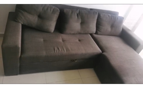 Sofa Cama Comprado En Aristas, Color Café, Usado, Lavado