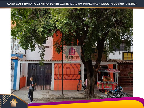 Casa Lote Barata Centro Cucuta Super Comercial Av Principal