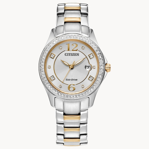 Reloj Citizen Eco-drive Cristal Fe1146-71a Mujer