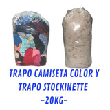 Trapo Industrial - Stockinette Y Camiseta Color - 20kg