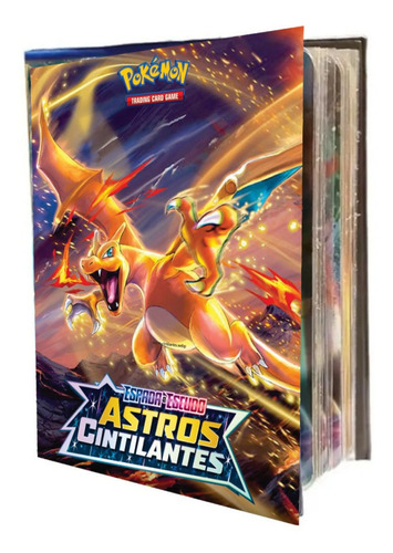 Álbum Pokemon Porta 20 Carta Extra Grande Jumbo Gigante Card