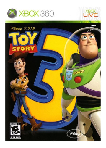 Jogo Toy Story 3 Xbox 360 Desbloqueado Mídia Física