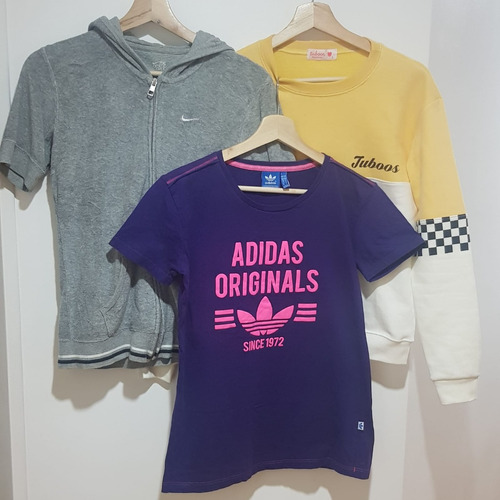 Combo X3 Ropa Usada Mujer Talle M adidas, Nike