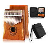 Kalimba 17 Teclas Pulgar Piano Portable Mbira Sanza Finger P