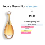 J'adore Absolu 100 Ml Caja Blanca 