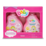 Kit Shampoo + Condicionador Muriel Baby Rosa 100ml