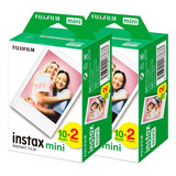 2 Pack. Rollo Instax Mini. 40 Fotos