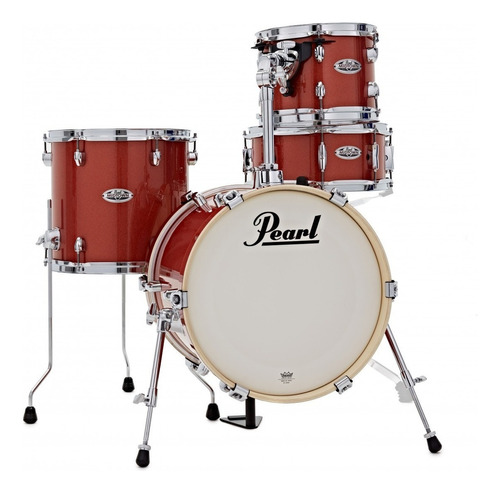 Bateria Pearl Midtown 4 Cuerpos Bombo 16 Viaje Mdt764p/c 704