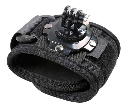 Suporte Pulso 360 Wrist Strap Acessorios Gopro Hero 7 Black