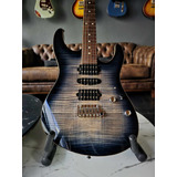 Suhr Modern Plus In Faded Trans Whale Blue Burst 