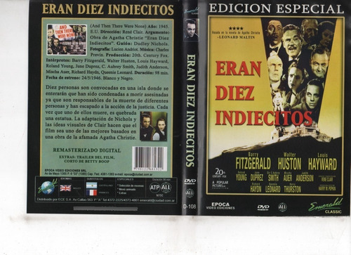 Eran Diez Indiecitos (1945) - Dvd Original - Mcbmi