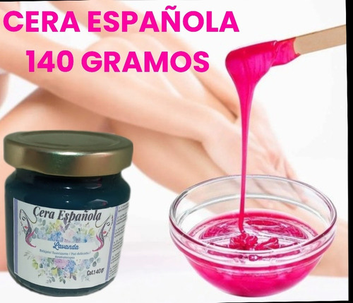 Cera Española 1 Pieza 140 Gramos Aplicadores Gratis