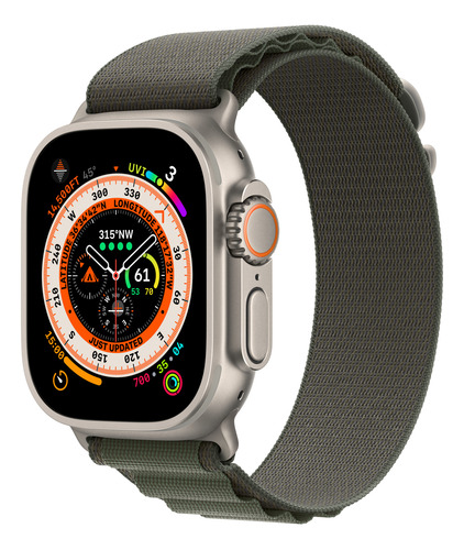 Apple Watch Ultra Gps+cellular-caja Titanio De 49mm