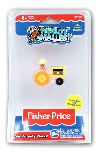 World's Smallest Fisher Price Little People Tractor
