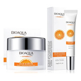 Crema Vitamina C + Contorno Ojos Bioaqua Aclara Hidratante Momento De Aplicación Día/noche Tipo De Piel Normal