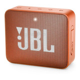 Alto-falante Jbl Go 2 Portátil Com Bluetooth Coral Orange 