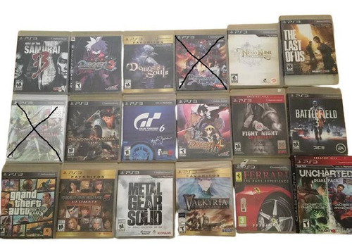 Lote De 10 Juegos Físicos Ps3 (juegazos)