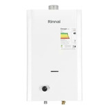 Aquecedor A Gás Gn Rinnai Mecânico Reu-m080 Fe Branco Bivolt 110v/220v