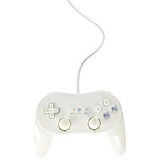 Control Clásico Pro Para Wii Y Wii U- Blanco