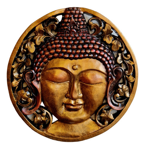 Mandala Buda Para Parede Decoração Alta Qualidade 27 Cm !