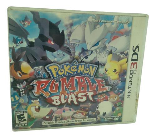 Pokémon Rumble Blast Nintendo 3ds Original Seminovo