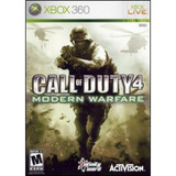 Videojuego Call Of Duty 4: Modern Warfare Para Xbox 360