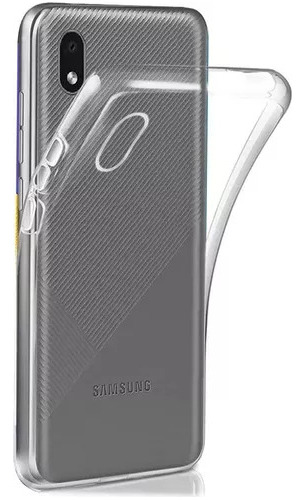 Funda Tpu Ultra Fina Transparente Para Samsung A01 Core