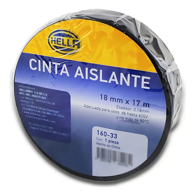 Cinta Aislante Aislar Paquete 10 Piezas Hella | MercadoLibre
