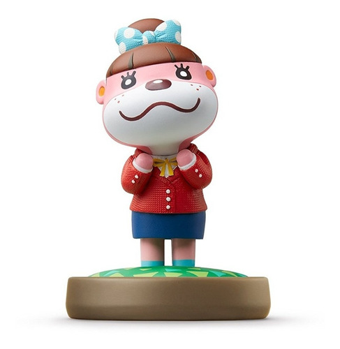 Figura Amiibo Lottie Serie Animal Crossing Nintendo Wii U