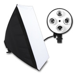 Softbox Para 4 Ampolletas Corriente Directa + Envío Gratis