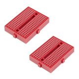 Par 2 Piezas Mini Protoboard 170 Puntos Proto Dif Colores