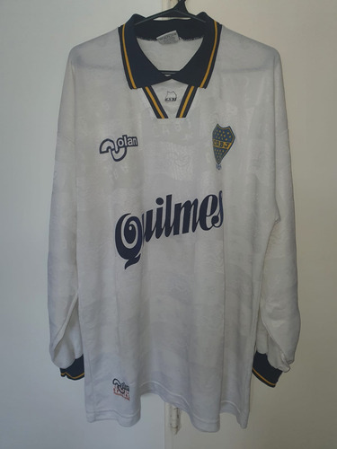 Camiseta Boca Juniors Olan Blanca Manga Larga Ed. Especial