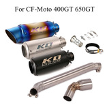 Punta De Tubo De Escape Para Cf-moto 400gt 650gt