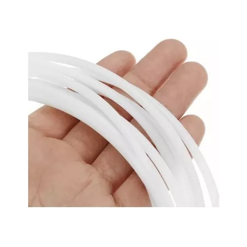 Tubo Ptfe Teflon 1.75mm 1 Metro Branco