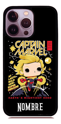 Funda Capitana Marvel Apple iPhone Personalizada