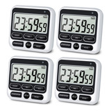 Temporizador De Cocina Con Pantalla Lcd Digital, Alarma Magn