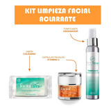 Facial Time Kit Limpieza Facial Aclarante Con Vitamina C 