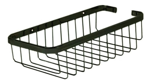 Estante Organizador Bronce Negro Mate 27cm X 12.5cm