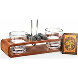 Juego De Regalo Whisky Stones Con Soporte  Juego De V