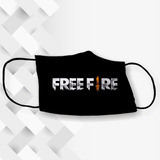 Máscara De Tecido Free Fire (dupla Camada)