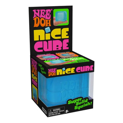 Cubo Antiestres Needoh Nice Cube Juguete Squishy Color Azul1 | MercadoLivre