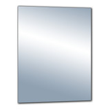 Espelho Para Banheiro 100x75cm Retangular Kit Instalação